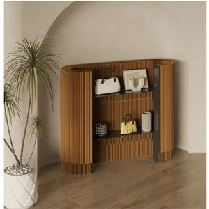 سكرتير الاستقبال الإبداعي لمركز التسوق والمعرض عداد بسيط لطاولات متجر الملابس متجر صندوق أمامي بسيط أفضل 8 متاجر بيع - رقم 2