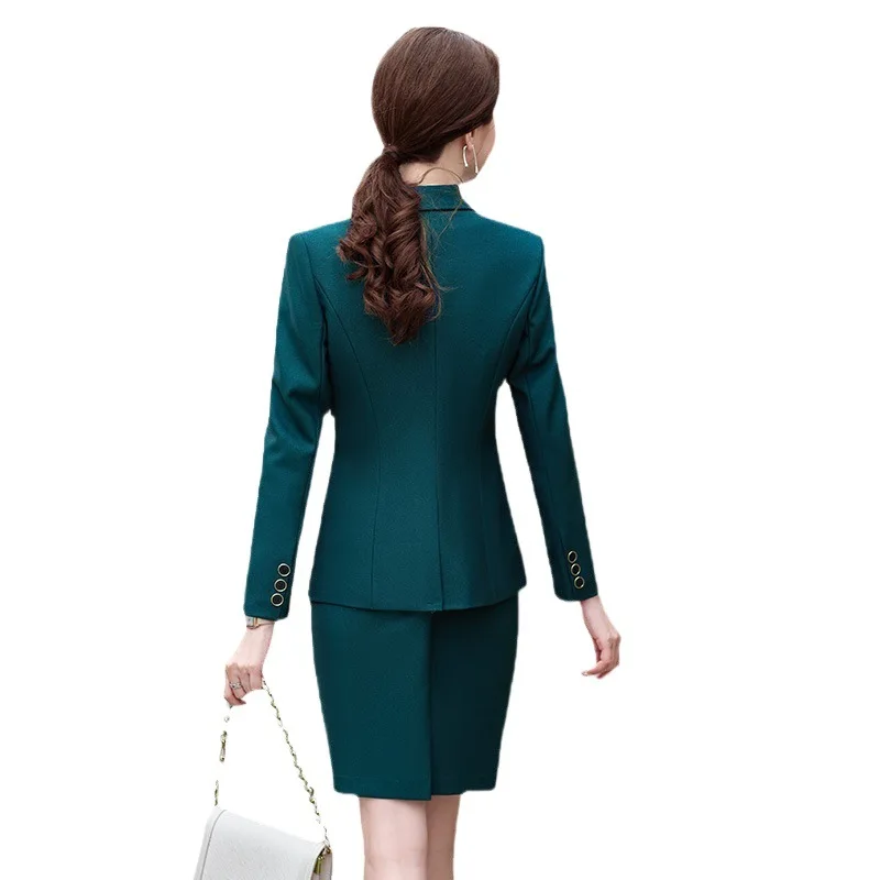 مجموعة Cross-Border2025New Commuter Style سترة نسائية عصرية وسراويل احترافية مكونة من قطعتين