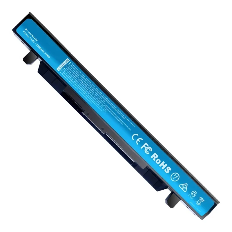 For asus zx50j laptop battery a41n1424 gl552vw for flying fortress fx-pro plus v