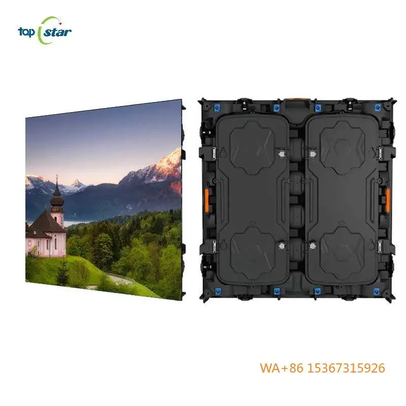 

P2.5/P3 Die Casting Aluminum Cabinet Front Back Service Fast Lock Outdoor LED Screen Easy Install for Elevator