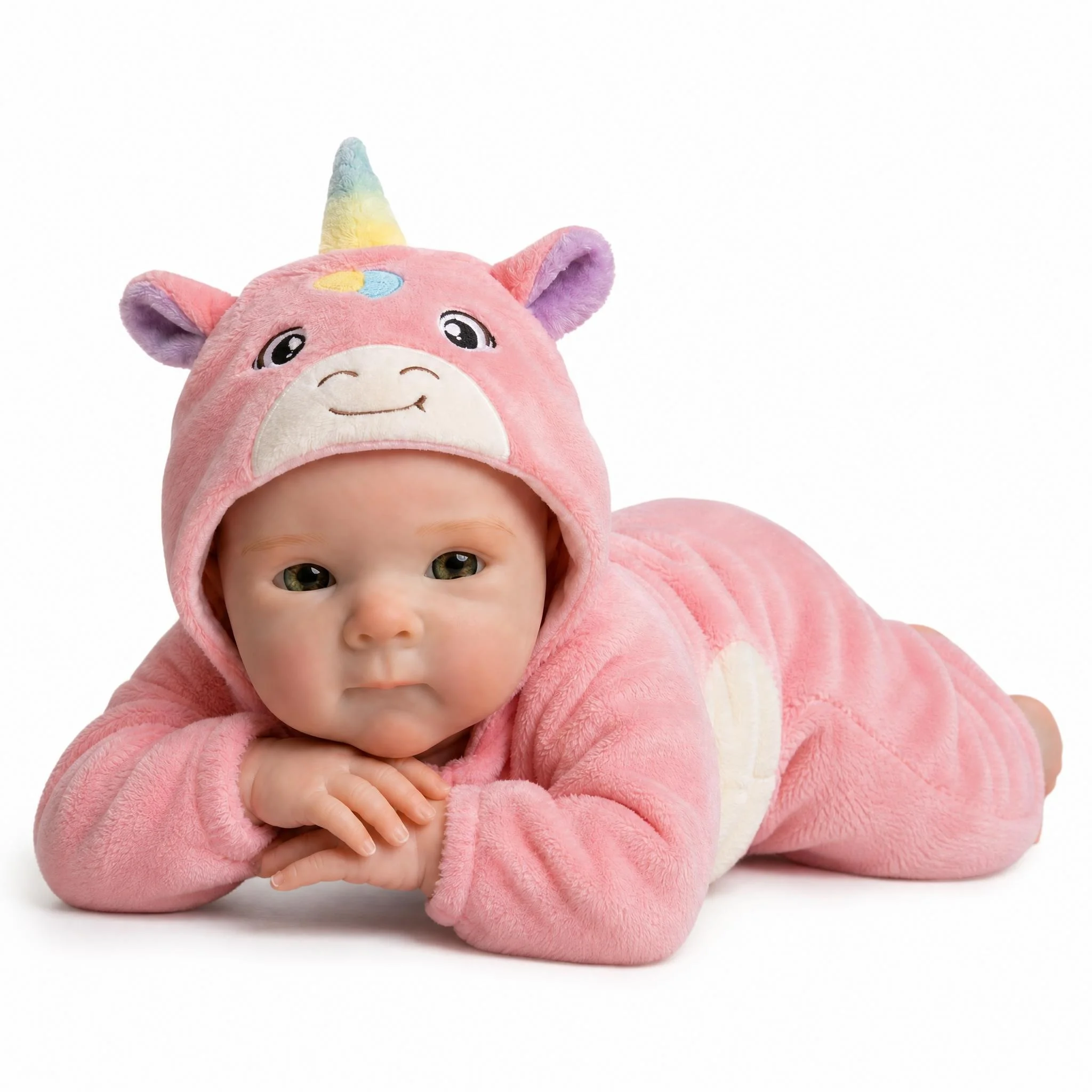 NPK 16inch Full Solid Silicone Bettie Flexible Elastic Super Soft Cute Mouth Can Open Squish Silicone Lifelike Reborn Bebe Doll