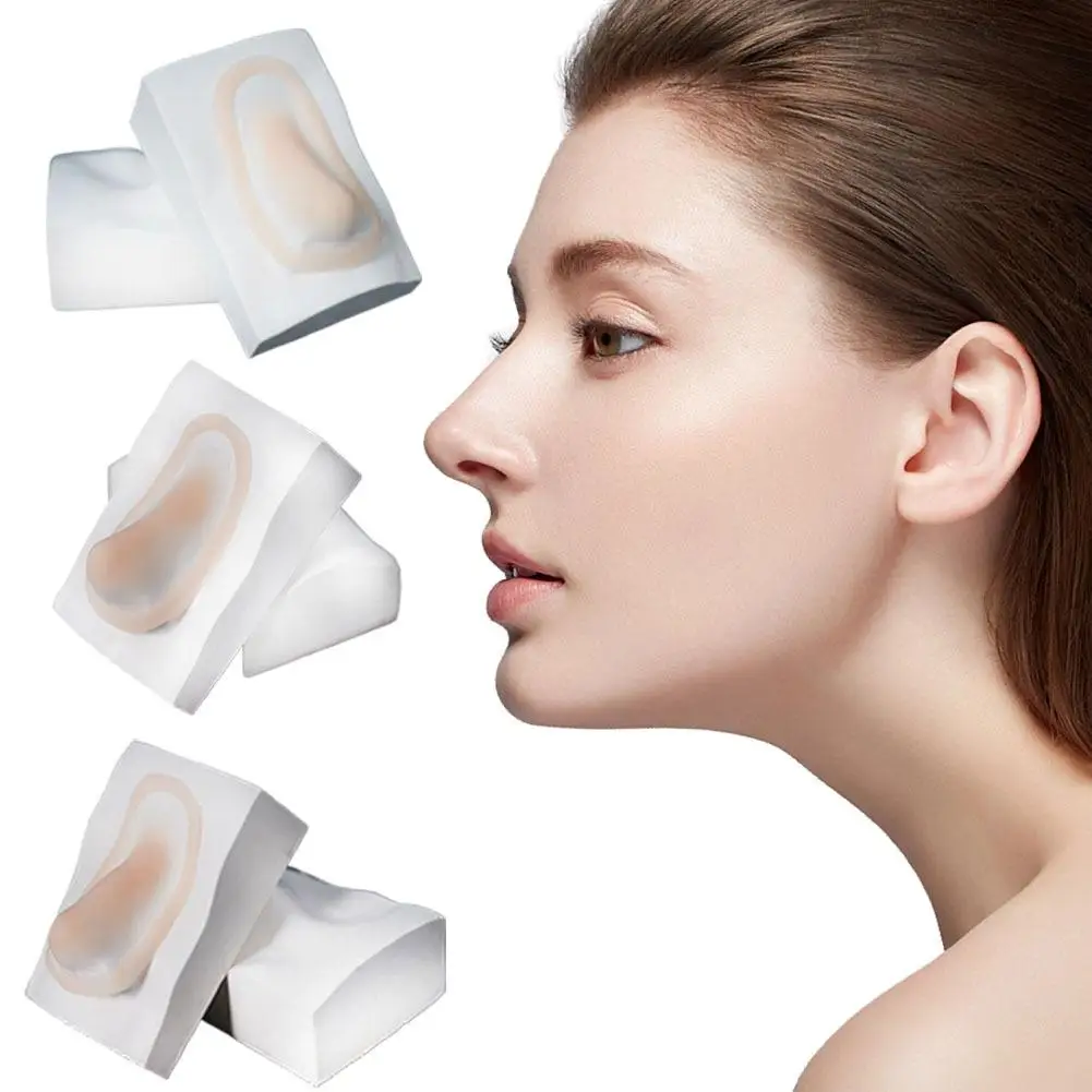 مجموعة أدوات تنكرية للأنف المزيفة من السيليكون، مجموعة أدوات مكياج كوميدي احترافية للهالوين، مجموعة أدوات أنف وهمية من السيليكون قابلة لإعادة الاستخدام