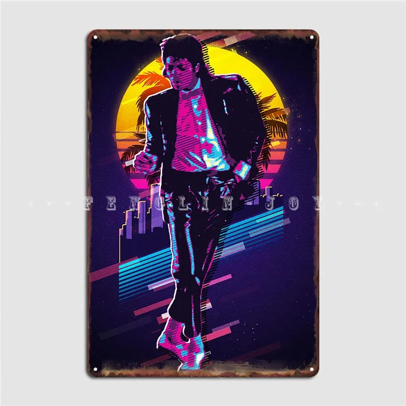 Michael Jackson King Ofpop Poster Metal Plaque Pub Garage Personalized Cinema Kitchen Plaques Tin Sign Posters