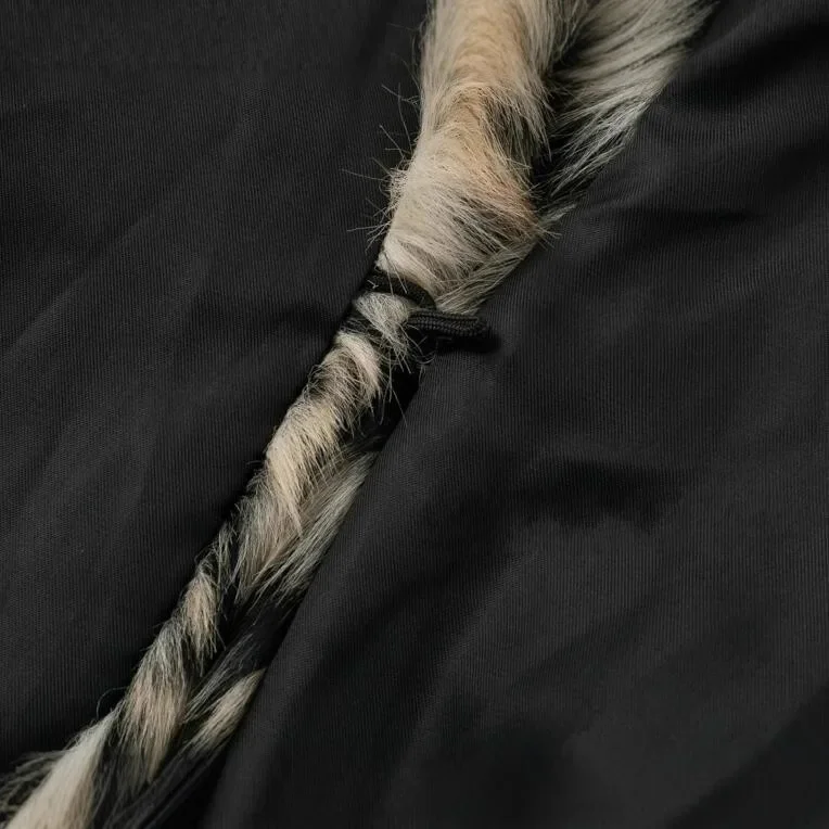 النساء فو الفراء ليوبارد معاطف العمل سترة معطف قصير رفض طوق سميكة الدافئة Y2k الشارع الشهير أنيقة الخريف جواكت شتوية #5