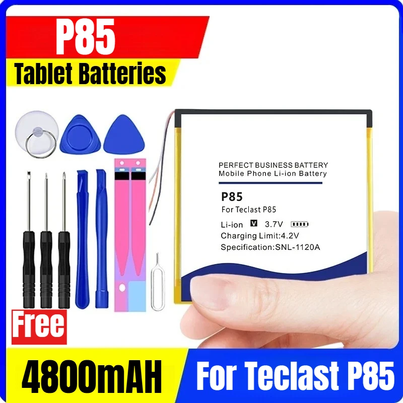 

P85 4800mAH Tablet Batteries for Teclast P85 + Kit Tools