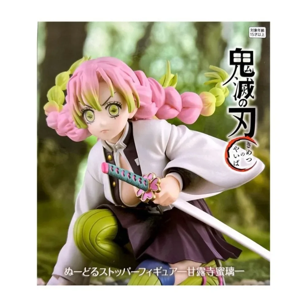 Kimetsu No Yaiba Figuren Kanroji Mitsuri Nemen Een Mes 11Cm Pvc Desktop Anime Actie Collectie Figuren Ornament Decoratie Speelgoed