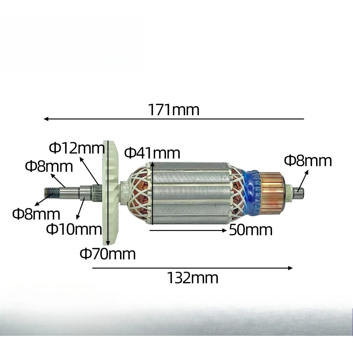 For Heavy Duty Grinding and Cutting High Performance Angle Grinder Rotor Compatible with Hitachi…
