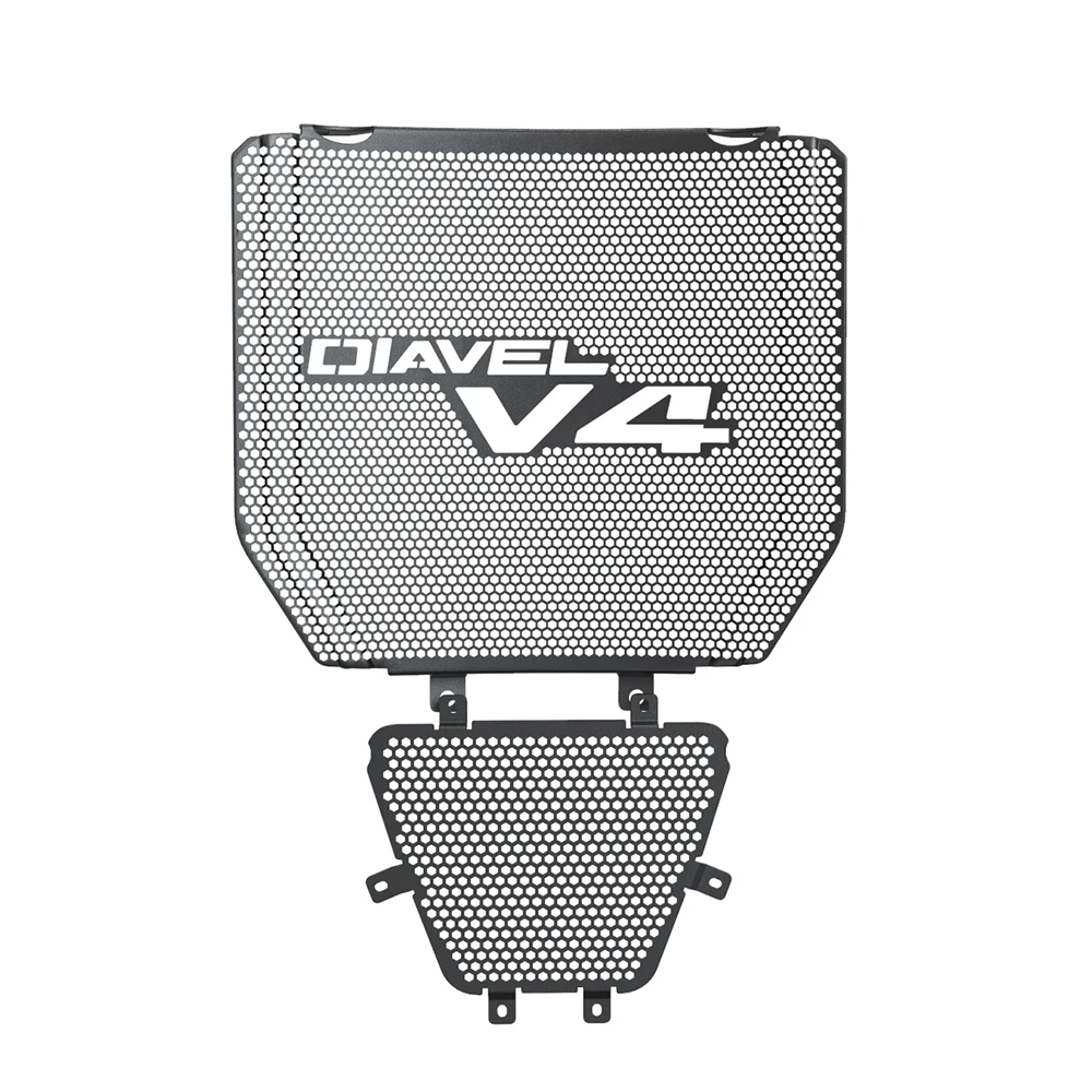 For Ducati Diavel V4 2023 2024 Motorcycle Radiator Guard And Oil Cooler Guard Set Production Accessories Parts