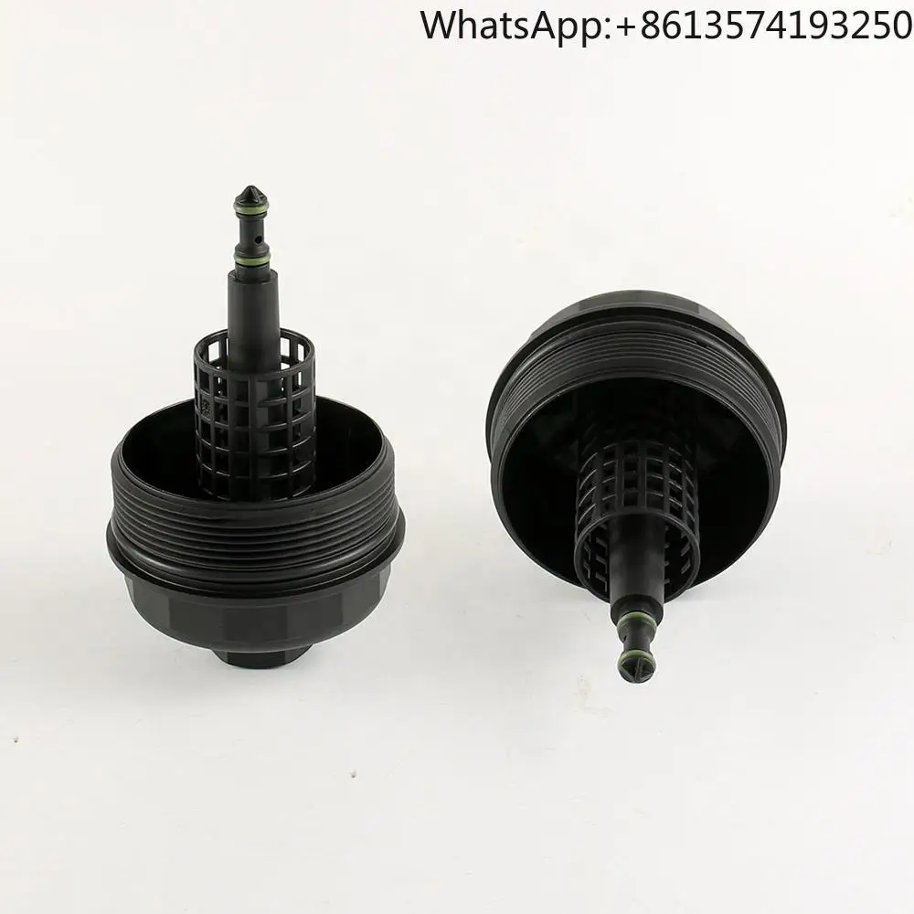 

For 11421744000 Engine Oil Filter Cover Housing Cap for BMW Series N52 N54 N55 OEM Replacement Plastic Housing