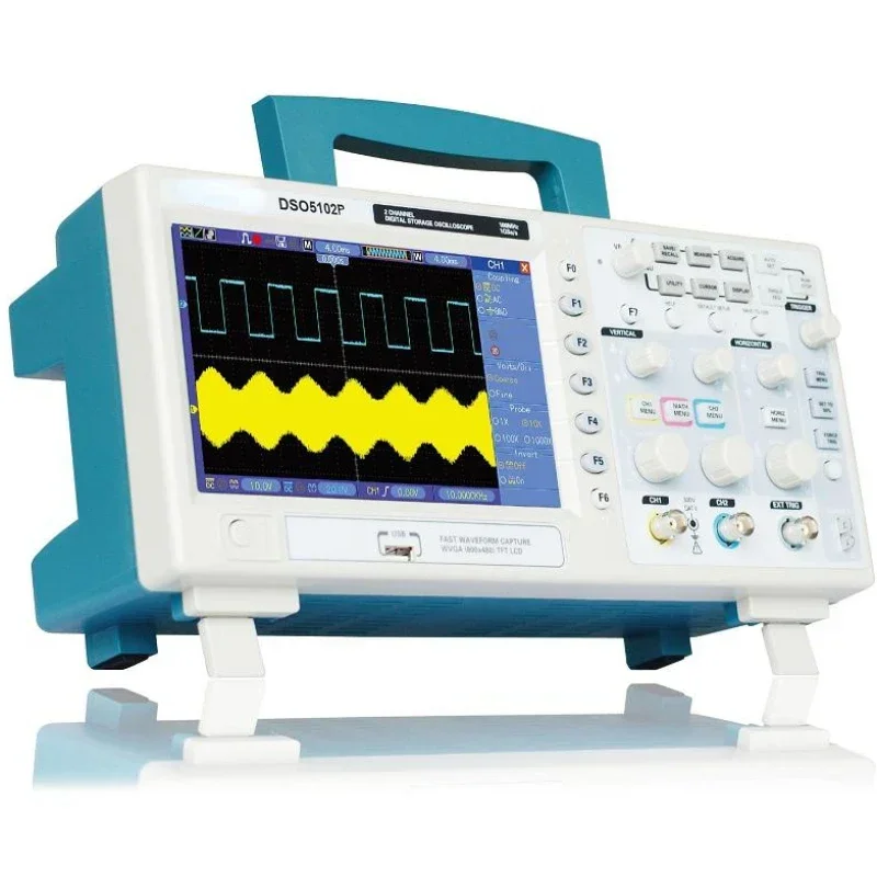 Desktop Two-Channel Digital Storage Oscilloscope Dso5072p/100M/200M/Dso5202p