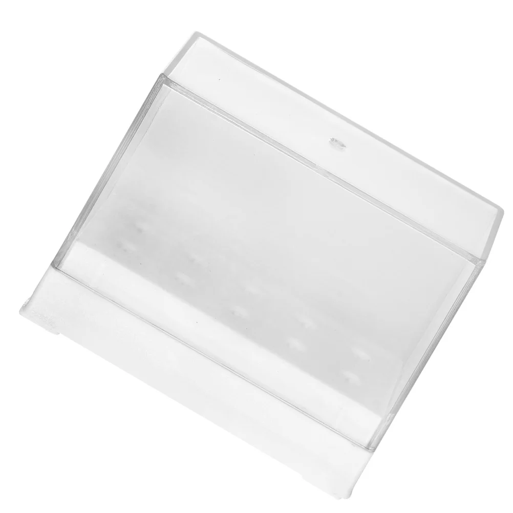 

1pc Nail Drill Storage Box 10 Holes Grinding Storage Box Head Organizer For Manicure Salon Home Use Durable Practical