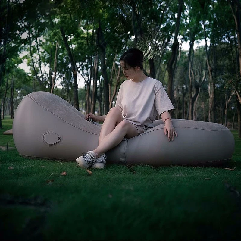 

Automatic Inflatable Mattress Air Inflatable sofa outdoor portable air mattress lazy nap camping sitting recliner