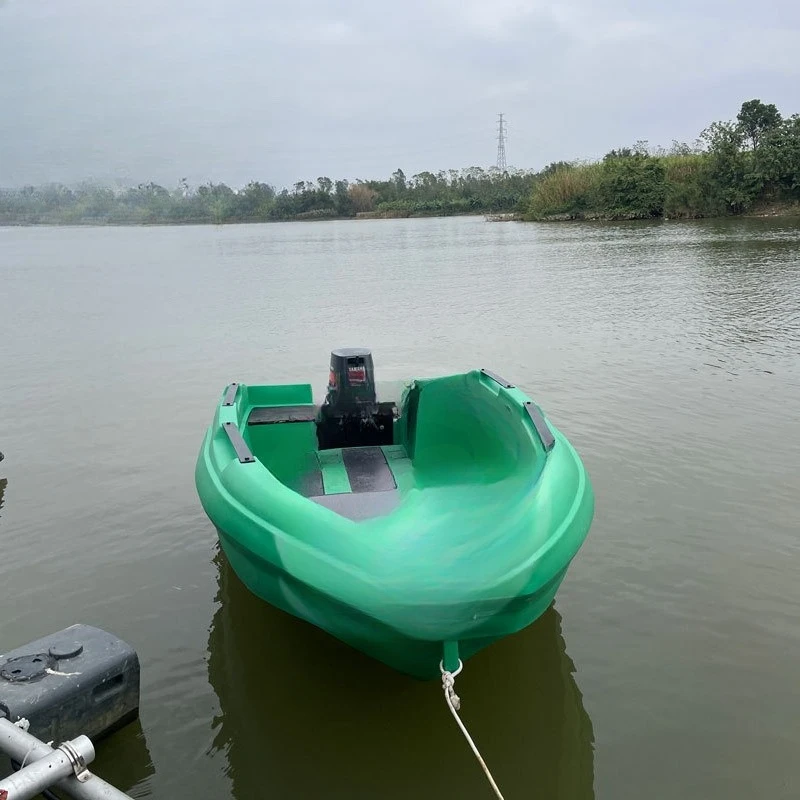 3.6-meter small speedboat rotational molding integrated molding fishing boat water patrol speedboat can be equipped