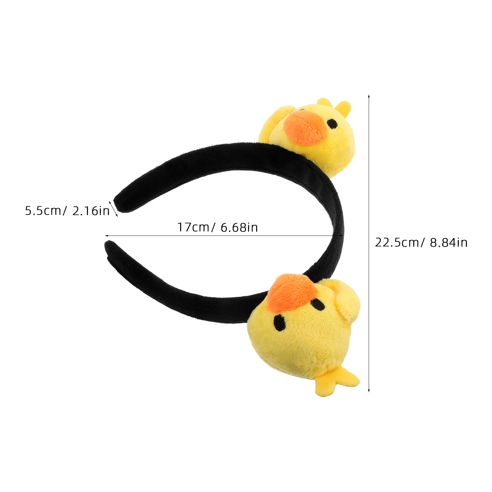 1 قطعة عقال بطة لطيف الأصفر الكرتون الحيوان هيرباند ل سبا دش غسل الوجه ماكياج لينة مريحة إكسسوارات الشعر