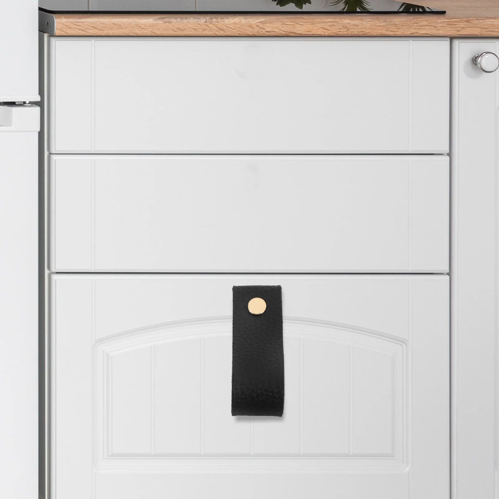 

12pcs Pu Drawer Handles Durable Cabinet Pulls For Dresser Wardrobe Cupboard Door Replacement Vintage Unique Furniture