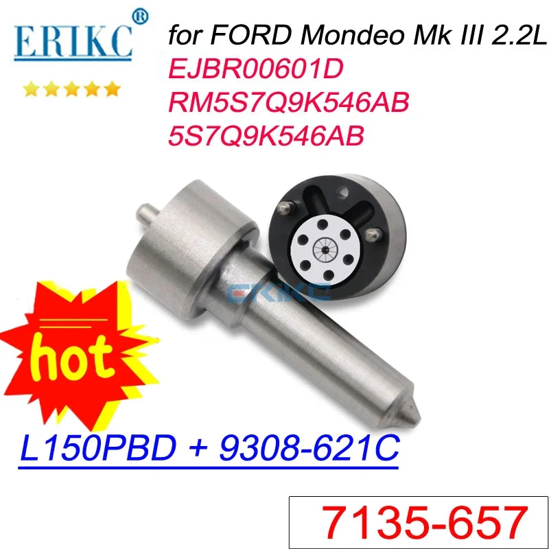 

EJBR00601D Ремкомплект 7135-657 Сопло L150PBD КЛАПАН 9308-621C Для FORD Mondeo Mk III 2.2L RM5S7Q9K546AB 5S7Q9K546AB