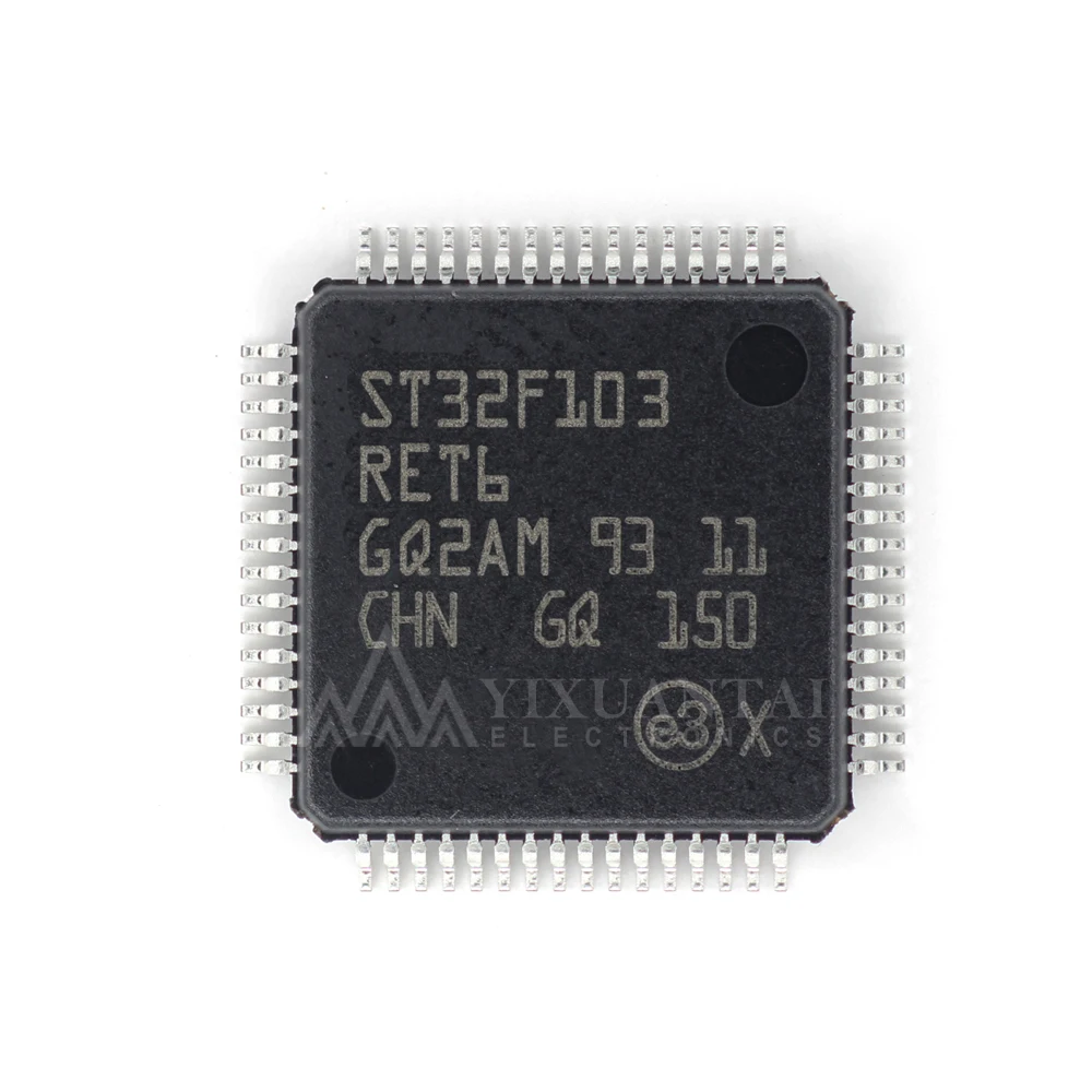 

5pcs/lot NEW STM32F103RET6 General Purpose 32-Bit Microcontroller MCU IC LQFP 64-Pin 512KB Flash Embedded Control Chip