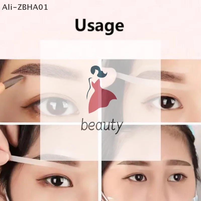 

Вспомогательный трафарет для бровей, инструменты для макияжа, аксессуары для микроблейдинга, регулируемая форма бровей, силиконовая наклейка для формирования бровей