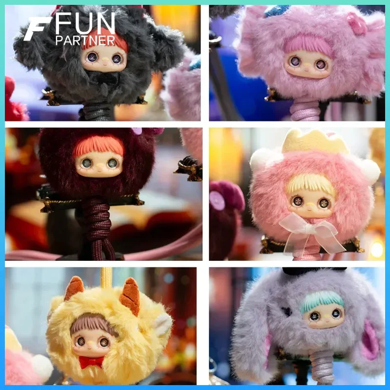 

Maymei Genuine Constellation Story Series Blind Box Toys Vinyl Plush Mobile Phone Lanyard Figurine Pendant Girls Festival Gift