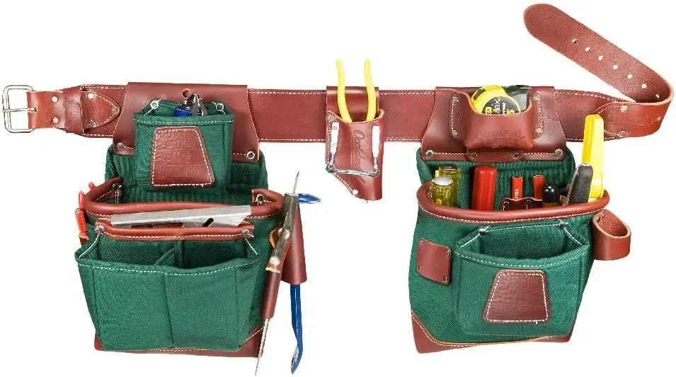 Leather 8585 SM Heritage FatLip Tool Bag Set,Small