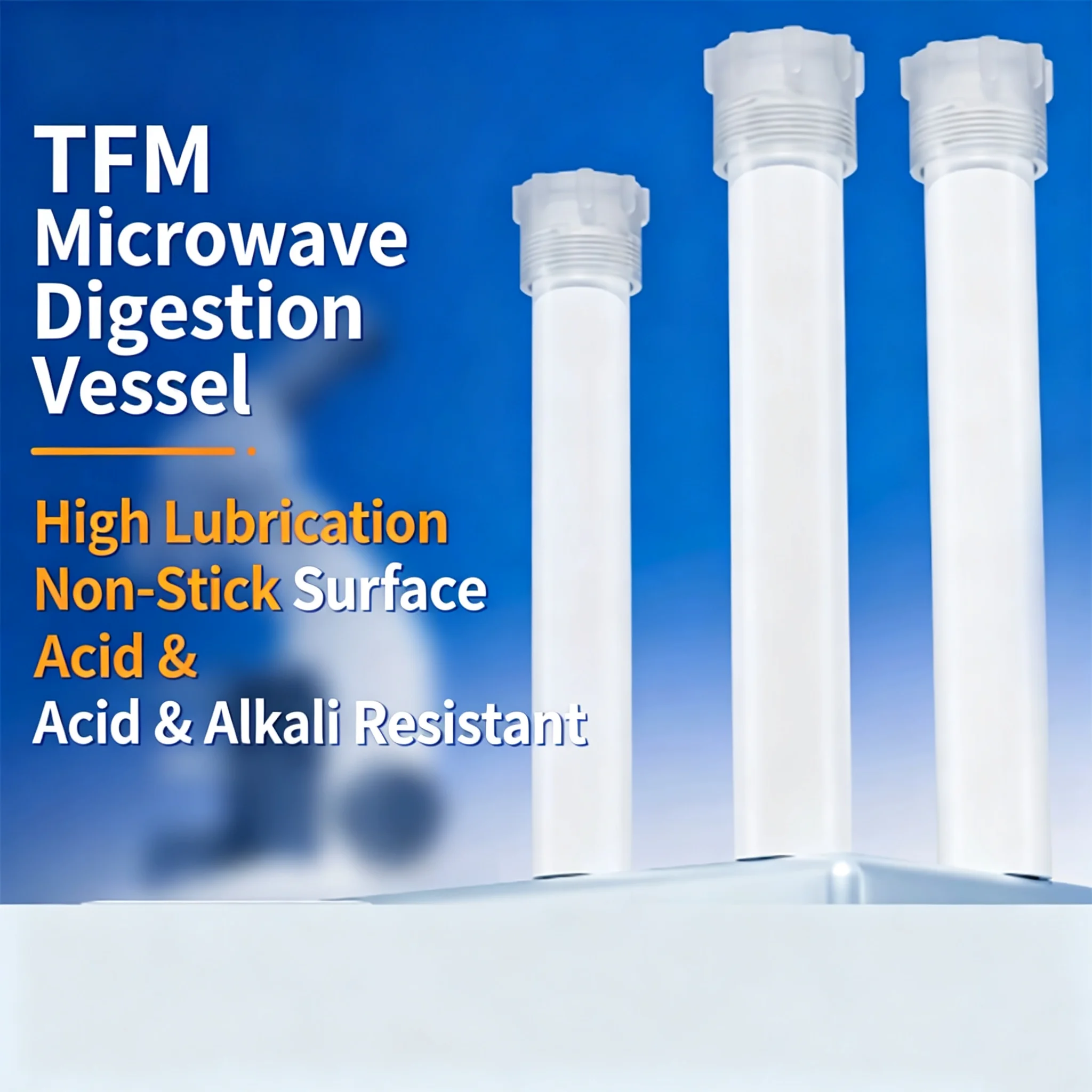 Microwave digestion instrument TFM inner tank microwave tank 55ml microwave digestion tube sleeve replacement