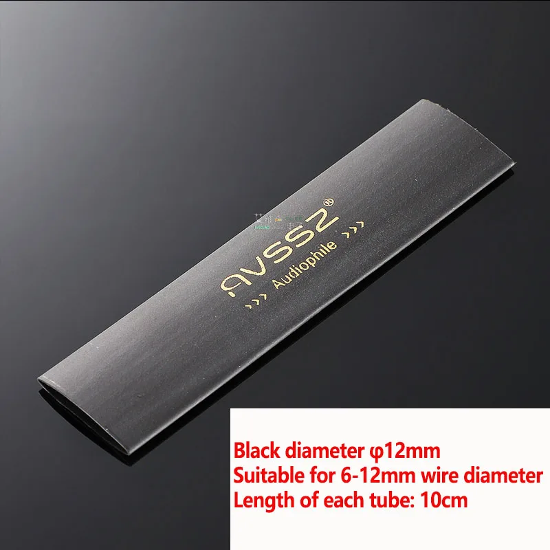 Audiophile Wärmeschrumpf-Isolierhülse 12-18mm Logo-Kabelschlauch für DIY Audio-Signalleitung Lautsprecherkabel-Markierung – Detail 9