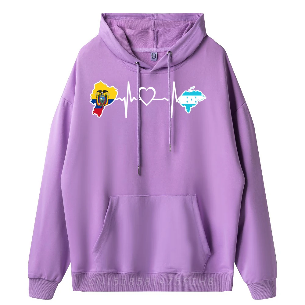 Ecuadorian Honduras Flag Ecuador Honduran Heartbeat Hiphop Streetwear Moisture Wicking Men's Shirt Camisetas Hombre Luxury