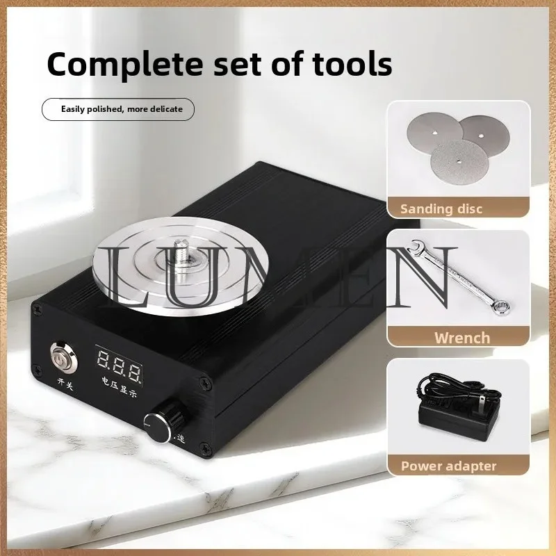 100-240v Electric Knife Sharpener, Watch Repair Tool, Wood Carving Blade, Hardware Tool, Jewelry Polishing, Adjustable Speed
