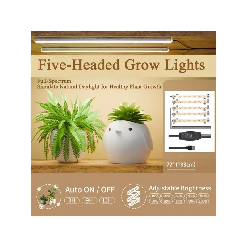 Indoor 9-Tier Plant Stand, 63.6