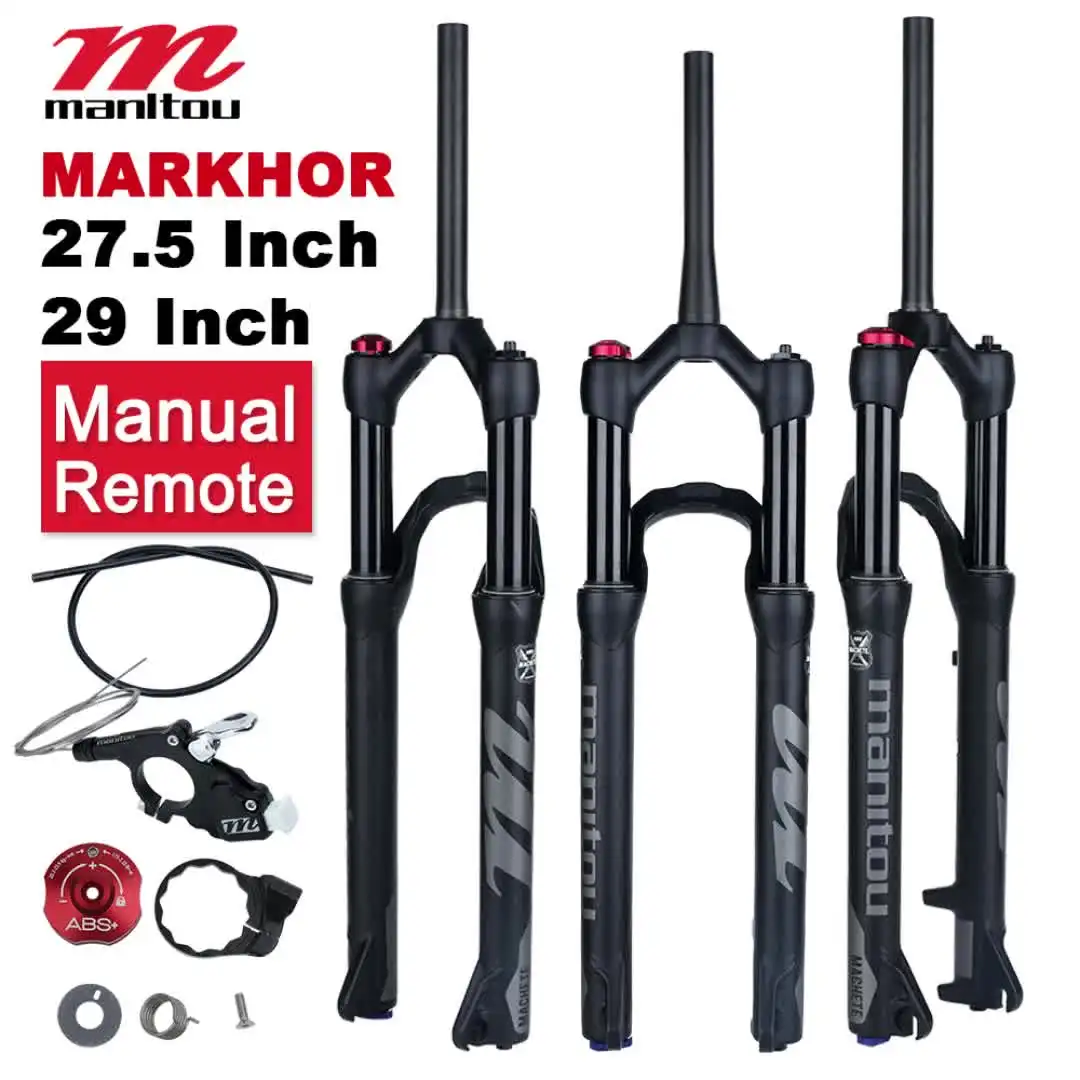 Manitou MACHETE COMP or Markhor M30 MTB Bike Fork 26 27.5 29er  Bicycle Suspension Oil  Air Resilience fork Manual Remote Lock