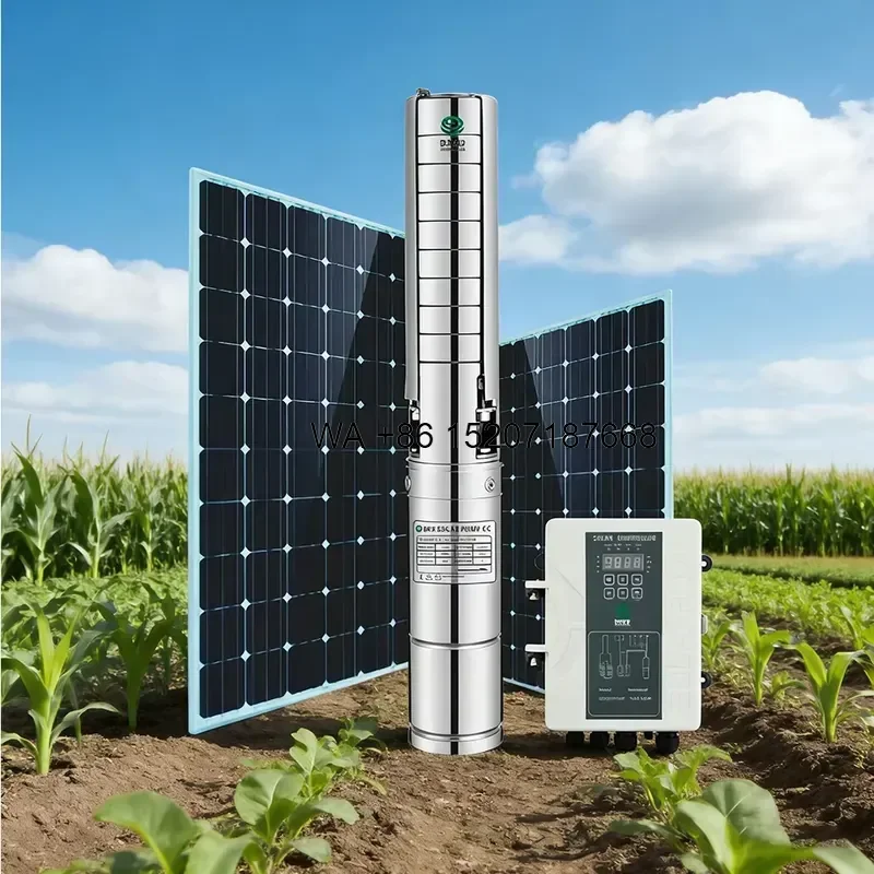 Wmwmnu for Stainless Steel Impeller Corrosion resistant Solar Pump 3SSC Agricultural Irrigation DC Submersible Water