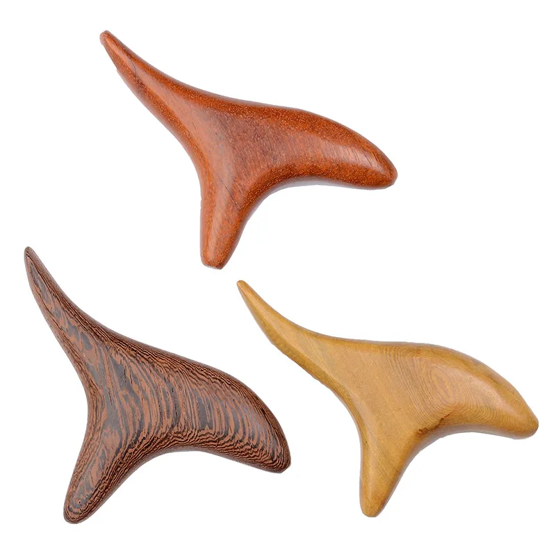 

1PC Neck Foot Wood Trigger Point Massage Gua Sha Tools,for Back Leg Hand Face Home Gym Professional Wooden Therapy Massage Tool