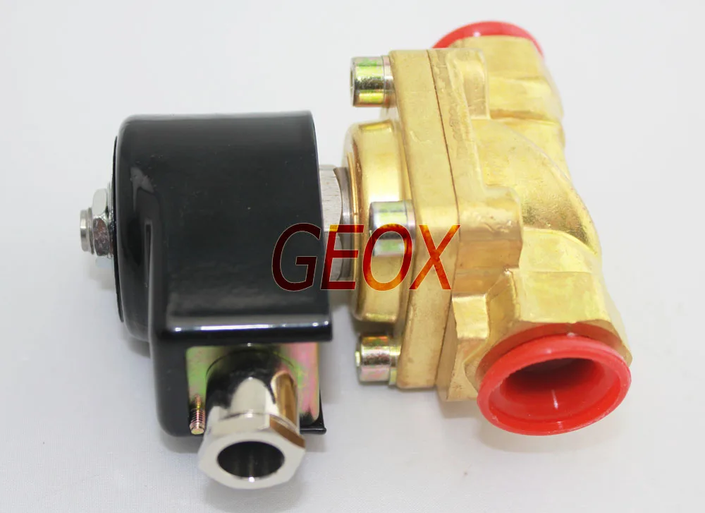 Pengganti katup Solenoid, Parker 121G2320,121G2520 3/8 "0-30bar 19W coil 220V untuk pembakar minyak suku cadang pembakar tutup Normal