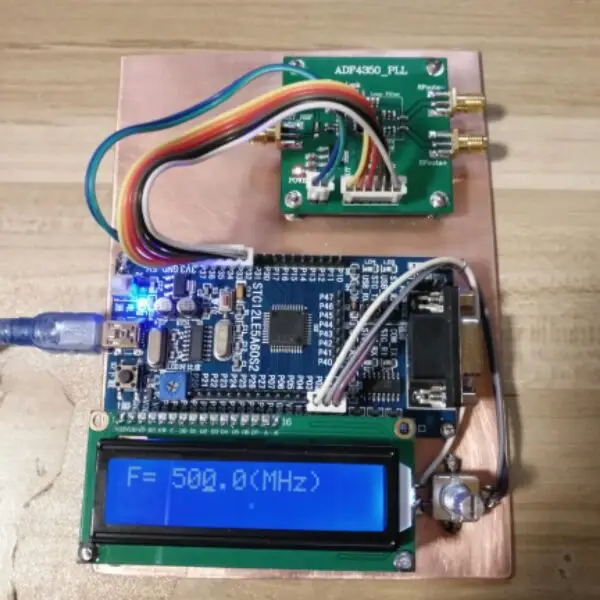 

ADF4350 ADF4351 PLL RF Frequency Synthesizer 51 Microcontroller