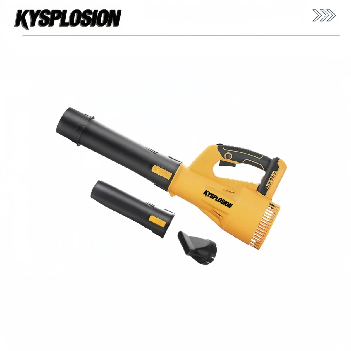 منفاخ أوراق الشجر الكهربائي بدون فرش يعمل بالبطارية محمول 6 منفاخ أوراق متغير لاسلكي مناسب لبطارية ديوالت 20 فولت #1