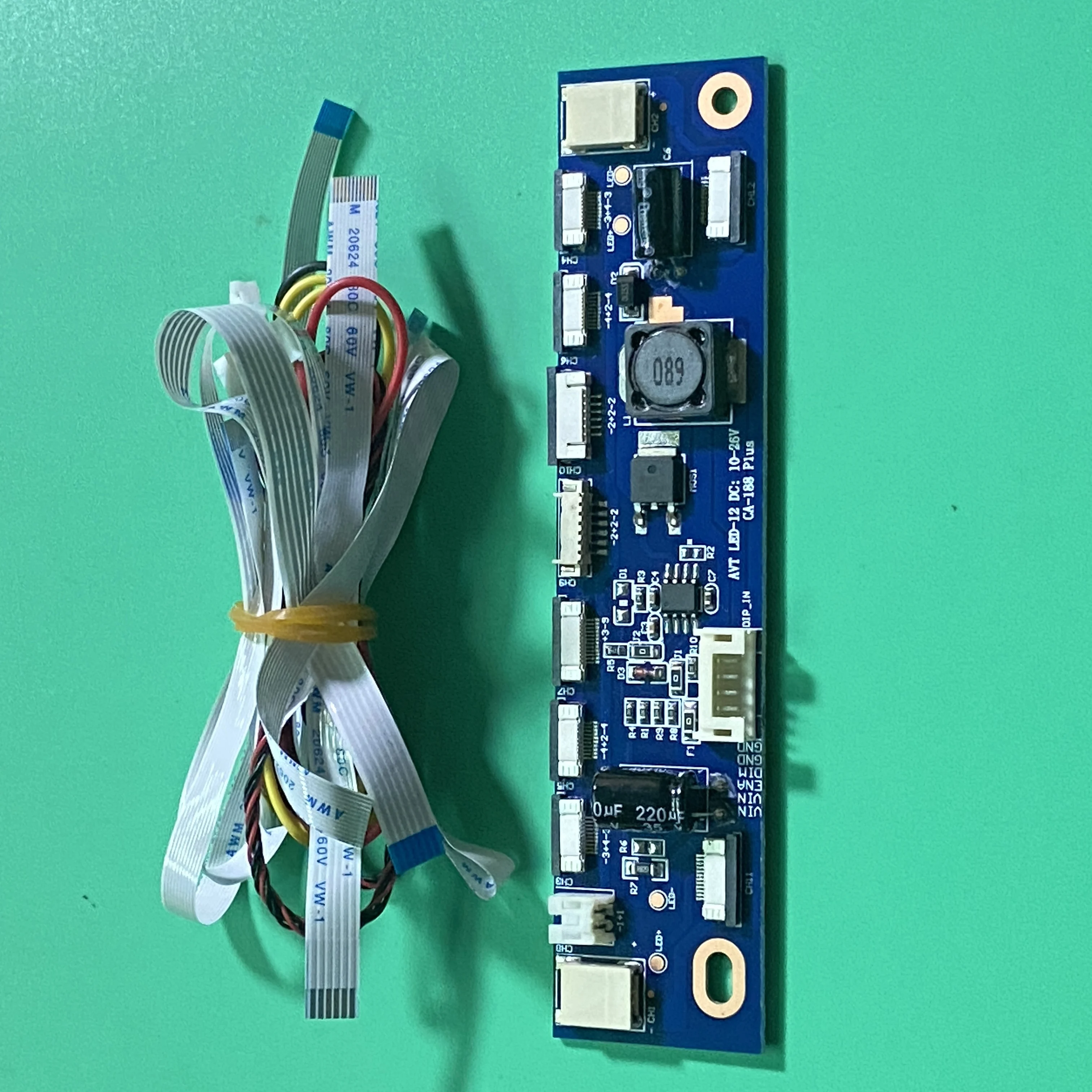 CA-188 Multifunction Inverter for Backlight LED Constant Current Board Driver Board 12 connecters LED Strip Tester Standard