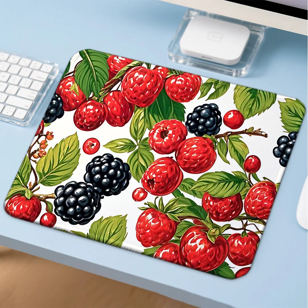 Mosepad Kawaii raspberry Computer Mat Desk Accessories Pc Gamer  Mousepad Company Game Mats Mouse Anime Mause Table Decoration