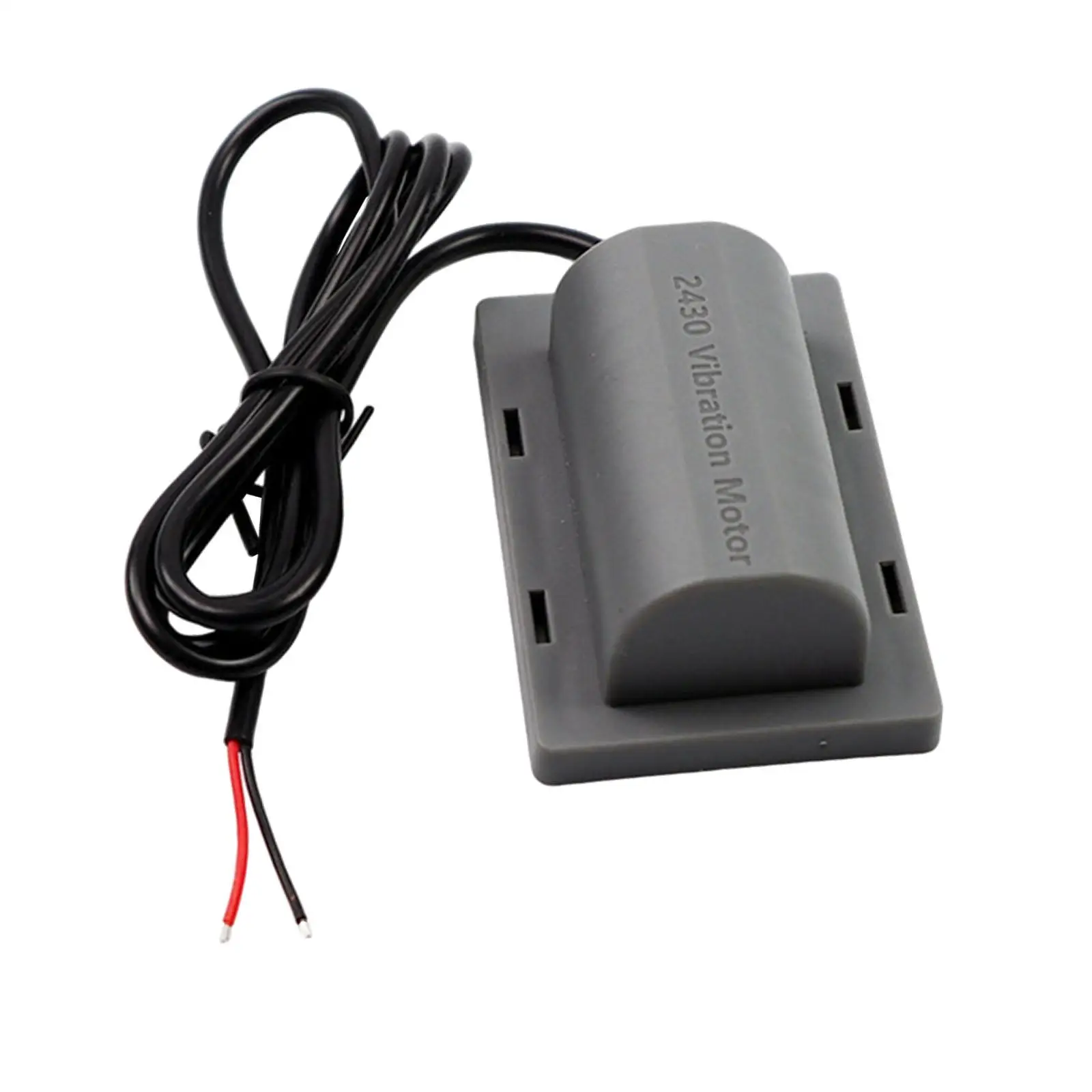 

R2430 Vibration Motor, Easy Wiring and Installation, Flat Base Portable High Performance Electric Vibrating Motor 3W 4500RPM