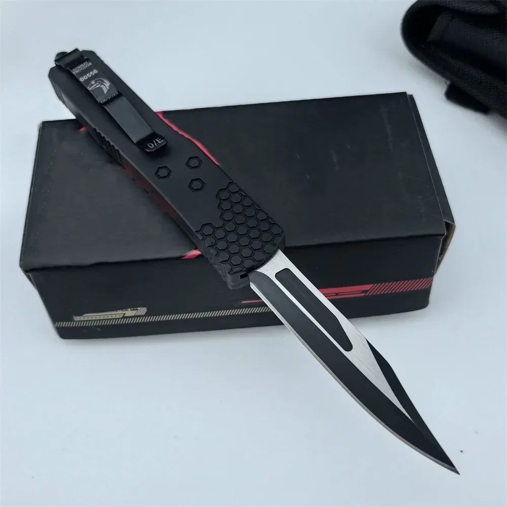 MICR Trood Assisted Tactical Knife Survival Rescue Cutting Tool Zinc Alloy Handle 440c Blade Pocket Camping Hunting EDC Knife