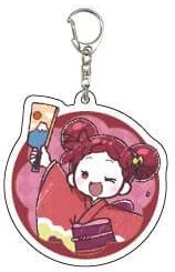 لعبة السحرية Ojamajo Doremi المفاتيح دمية أنيمي هازوكي هانا موموكو Onpu الاكريليك كيرينغ قلادة للهدايا #2