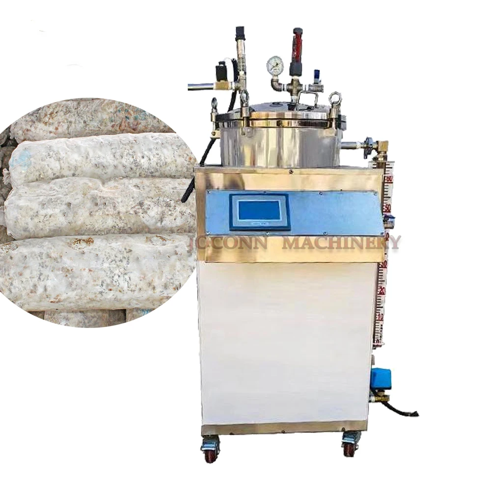 Small Mushroom Steamer Autoclave Sterilizer Mushroom Growing Equipment Substrate Sterilizing Machine