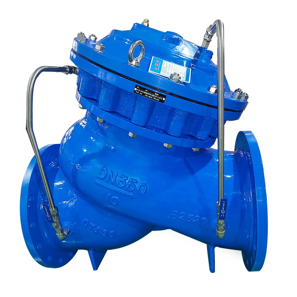 High Quality WCB  General Pump Piston Type Control Valve Customizable Solenoid Hydraulic Water Valve  Control Valve