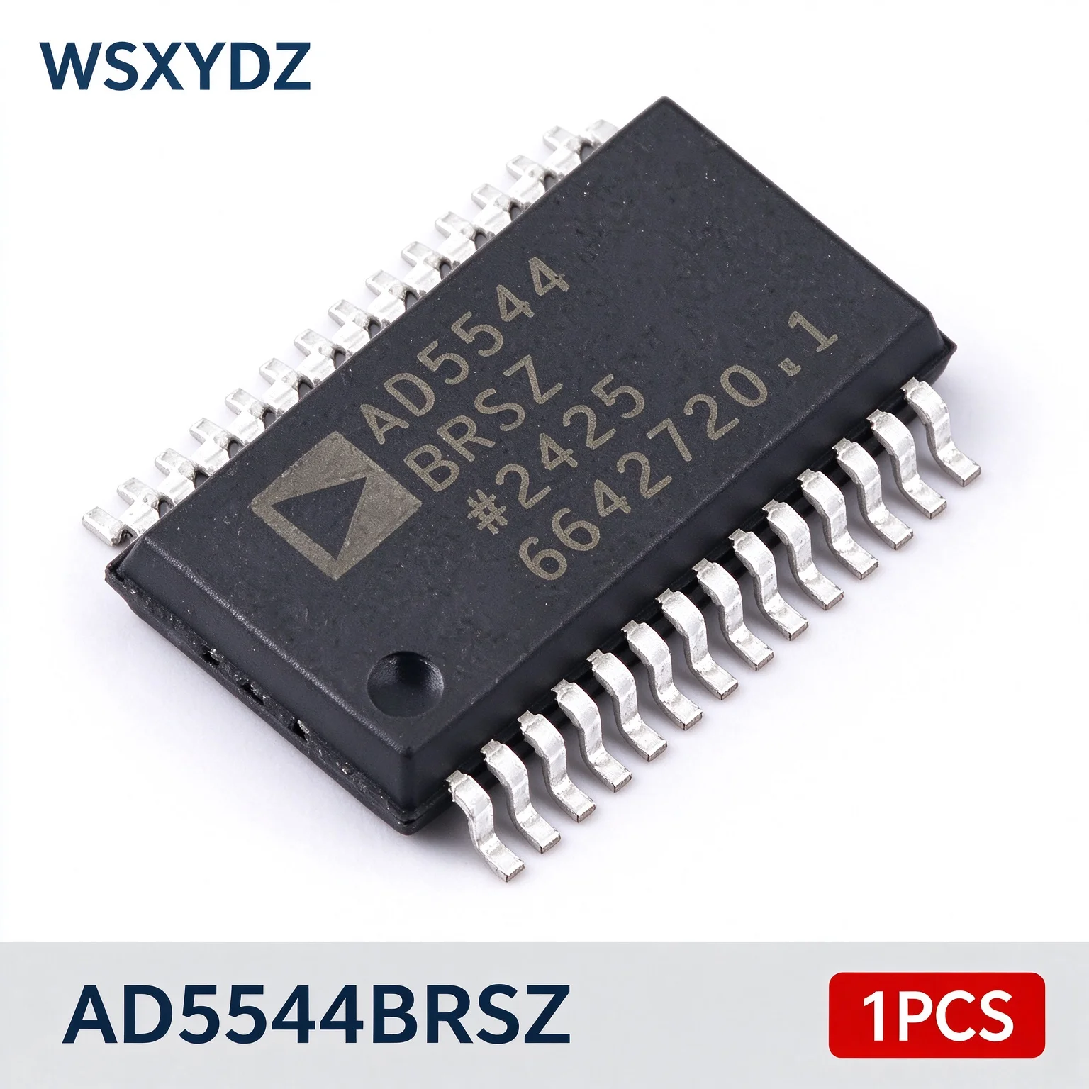 1PCS AD5544BRSZ AD5544 Quad 16-Bit Current Output DAC Serial Input Multiplying SSOP-28 ADI New Original