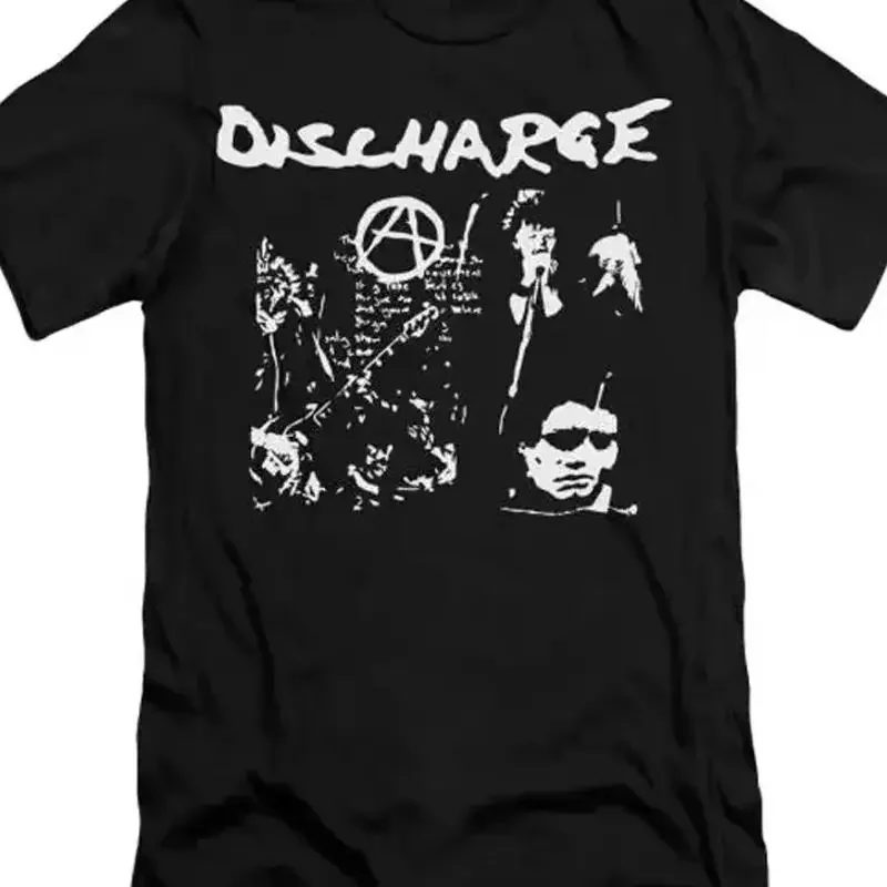 BASIC Discharge band black Tshirt short sleeve S to 5Xl All sizes 1U15.webp