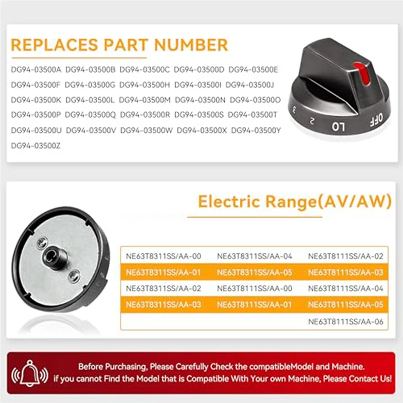 

FORC-Oven Knobs Replacements Stove Knobs Replacements Stove Knob Replacement Stove Knobs Replacements Black