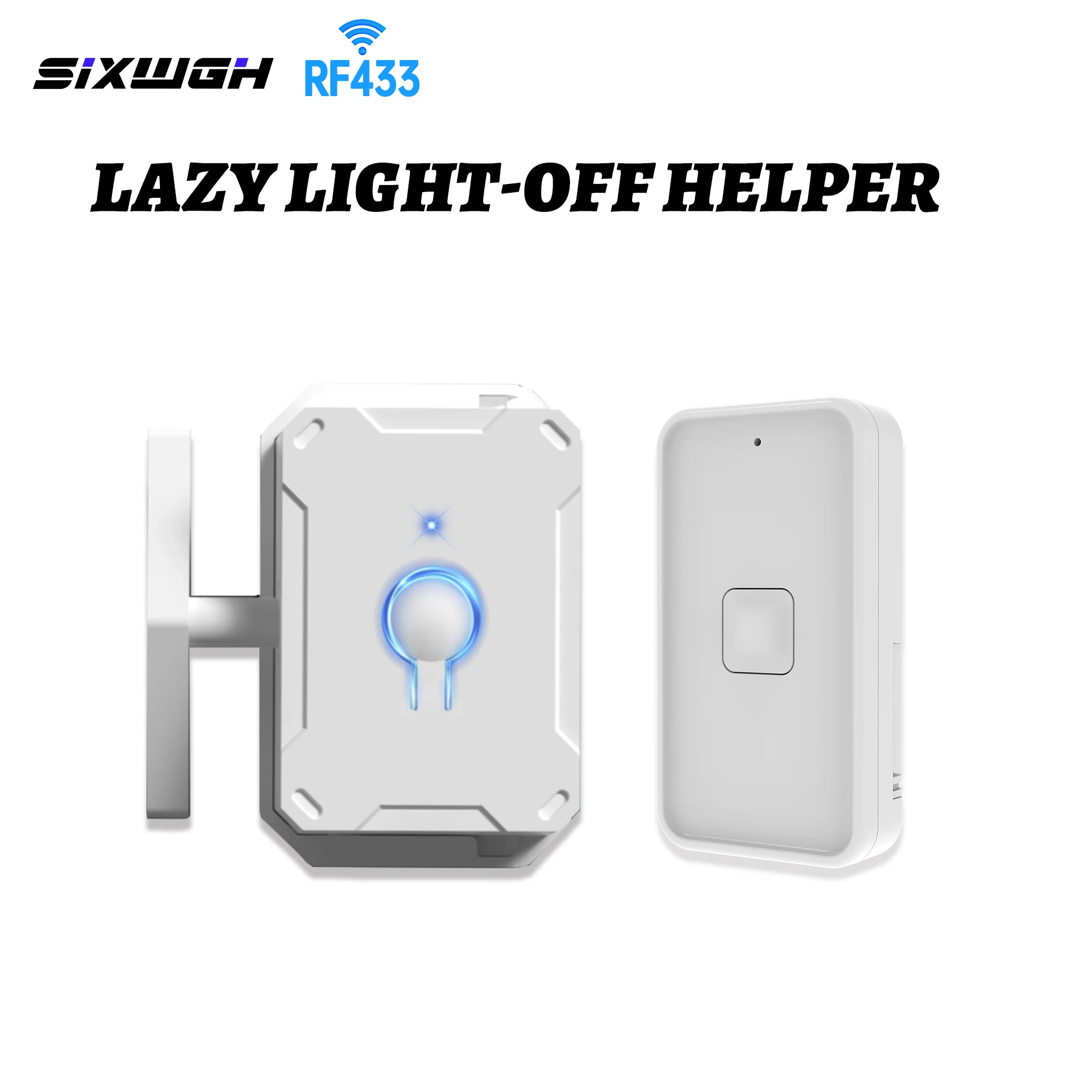 

Набор интеллектуальных беспроводных переключателей дистанционного управления с управлением одним щелчком мыши света/приборов Ленивый инструмент, который освобождает руки