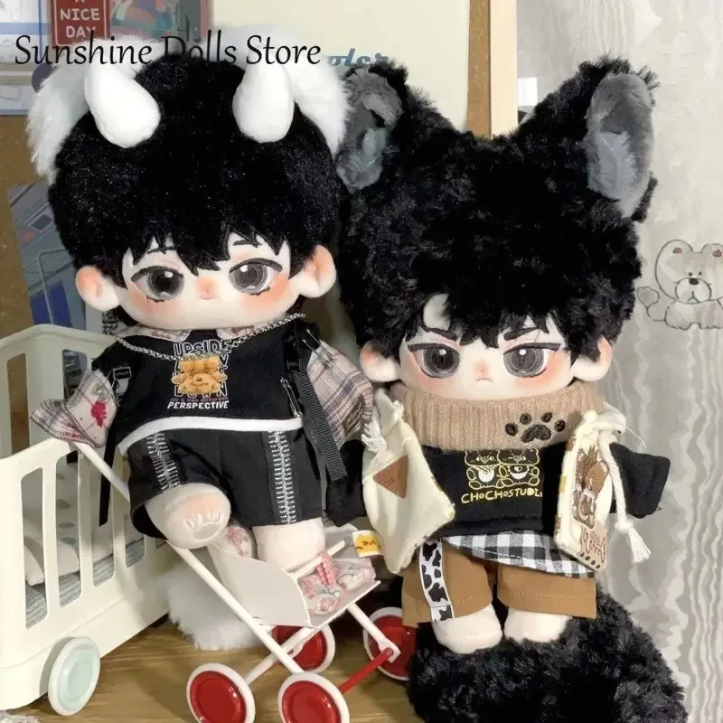 

NewOmniscient Reader's Viewpoint Jin Doksi Cute 20cm Plush Doll Body Anime Cosplay Dress Up Clothes Figures Plushies Xmas Gift20