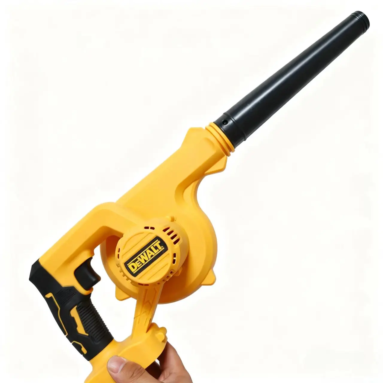 

Аккумуляторная бесщеточная воздуходувка DeWALT 2-в-1: пылесос, турбовентилятор, фен, очиститель листьев
