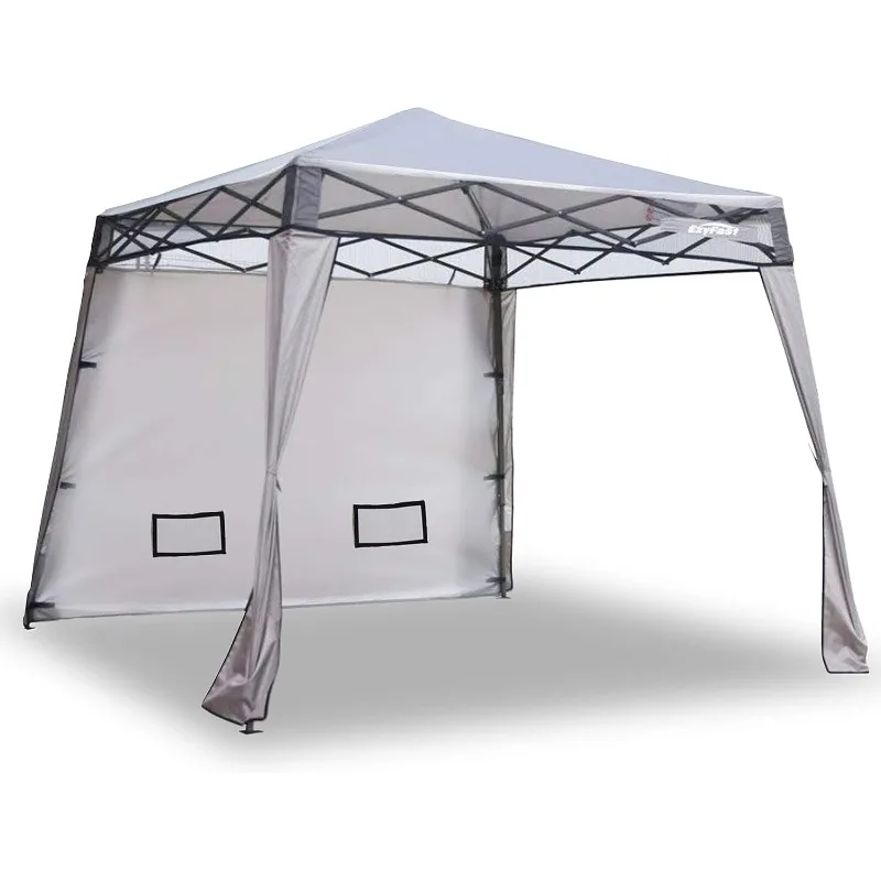 

EzyFast Compact Pop Up Canopy Tent, Collapsible Instant Shelter,Portable Sports Cabana, with Built-in Weight Bags, 6 x 6 ft