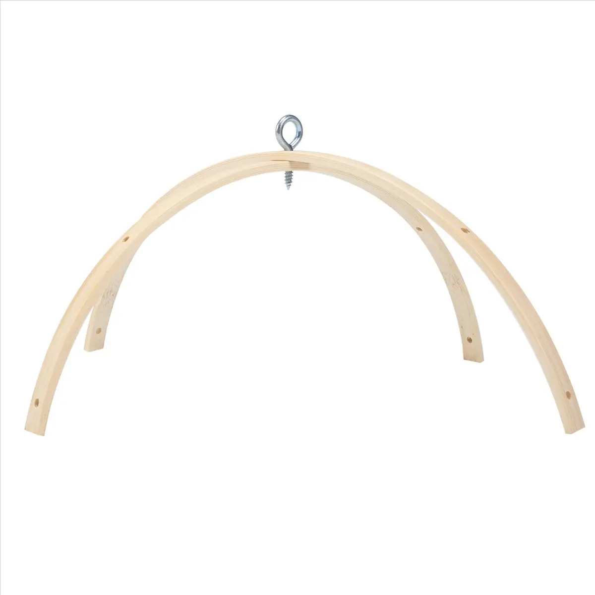 Kit de accesorios de campanas de viento DIY para hacer carillón de viento móvil para cuna de bebé, colgador móvil de madera para cama de cuna, estrella de cinco puntas-ABHG